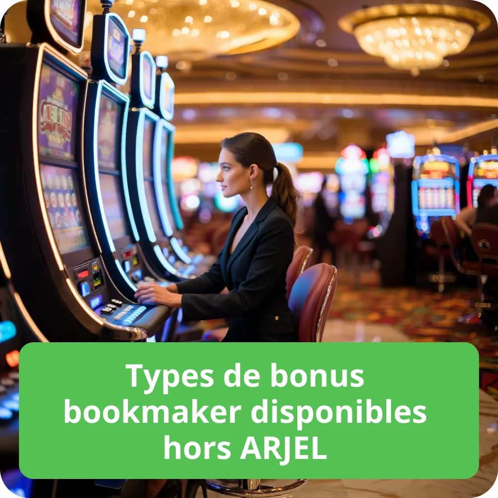 Types de bonus bookmaker disponibles hors ARJEL